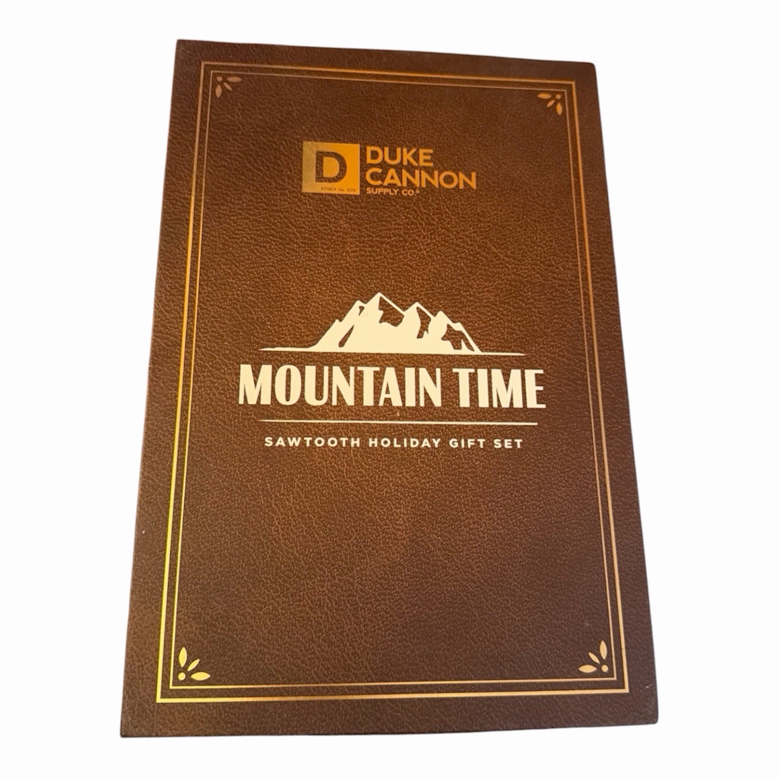DUKE CANNON SUPPLY CO. Mountain Time Sawtooth Gift Set Soap & Cologne New in Box