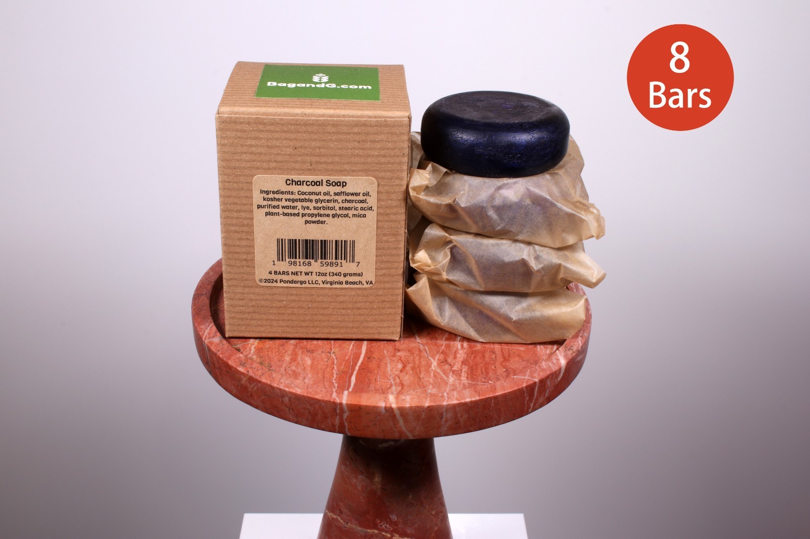Eco Friendly Charcoal Soap