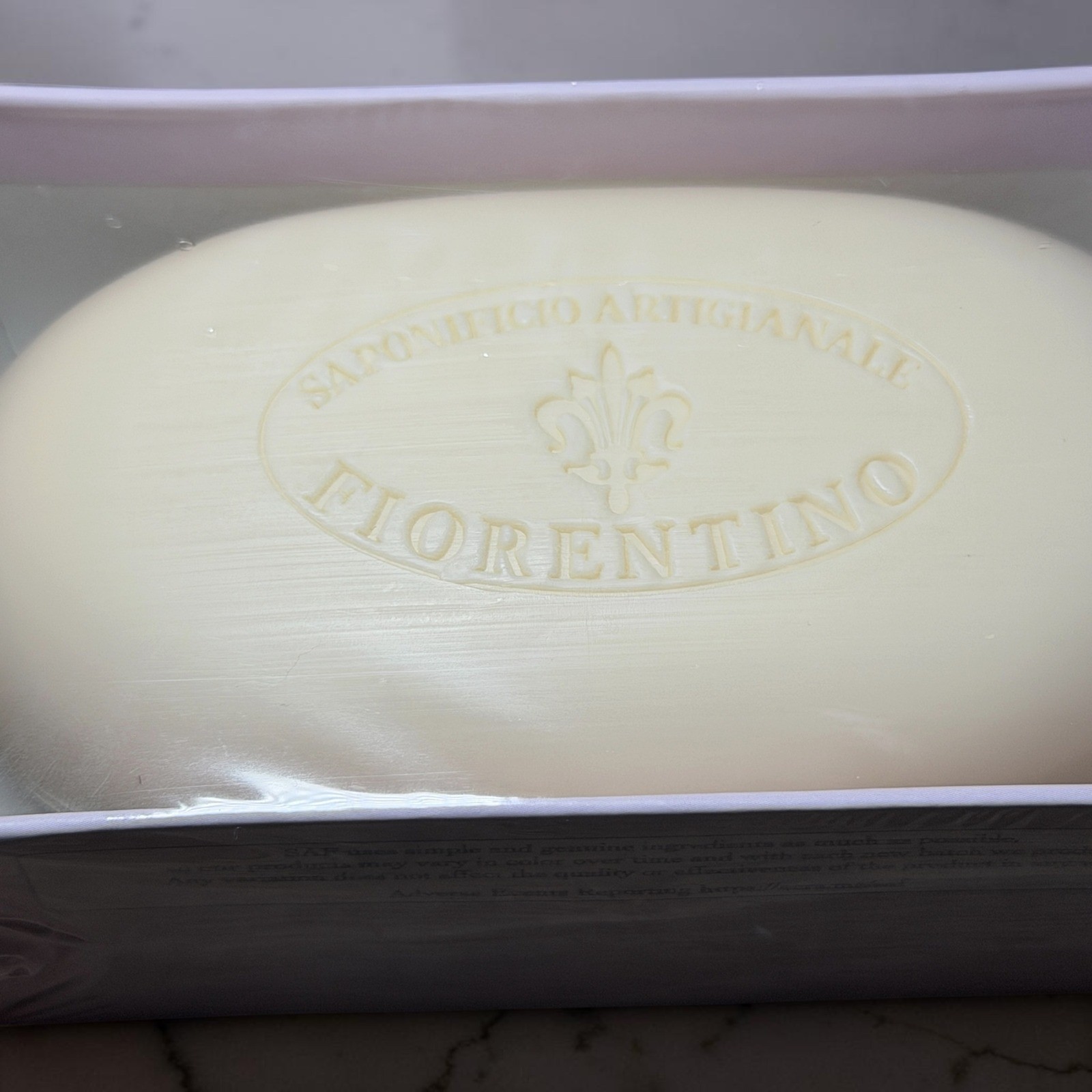 Saponificio Artigianale Fiorentino Lavender Soap Unisex 10.5oz New Italy Luxury