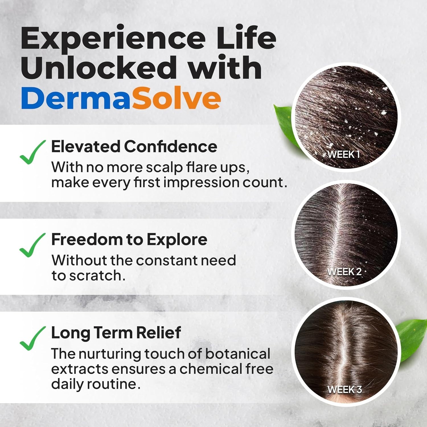 Psoriasis & Dandruff Oil, Dermatologist Approved for Flaky Scalp Relief