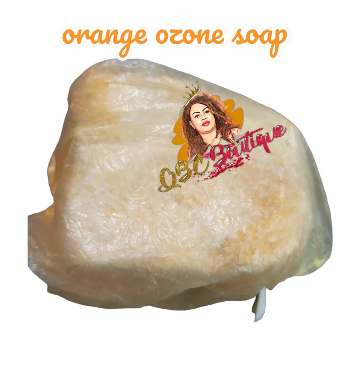 colored ozone treatment soap orange 1pcs