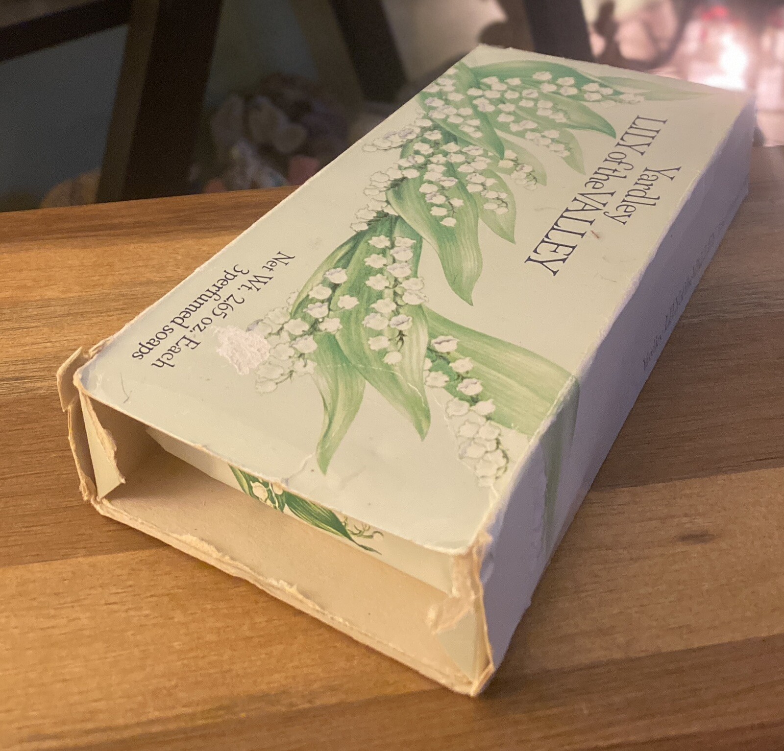 YARDLEY Vintage Lily of the Valley Perfumed Soap 3 Bars 2.65 oz Each