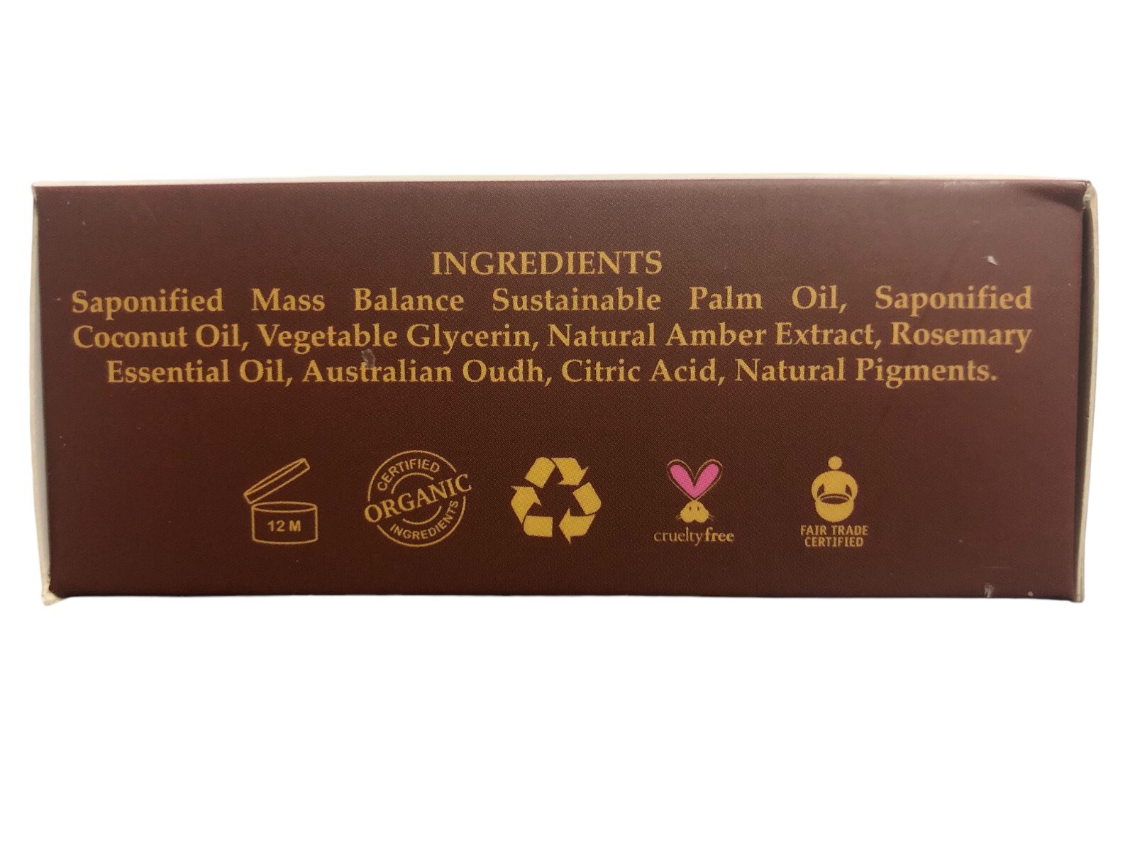 4 Pack – Shea Olein Amber Oudh Aromatherapy Soap – 5oz
