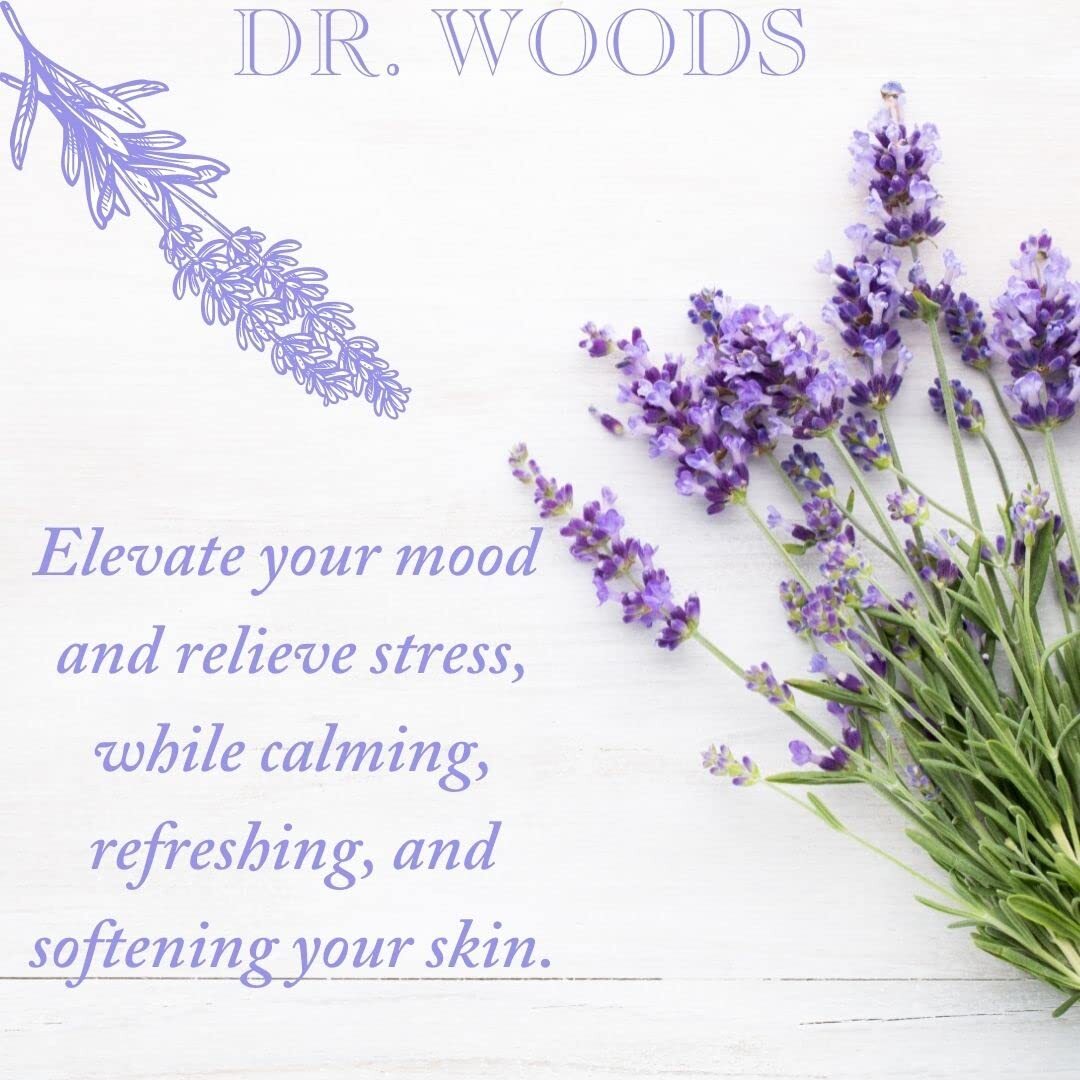 Dr Woods Lavender Castile Soap 32 Fl Oz Vegan Skin Cleanser For All Skin Types