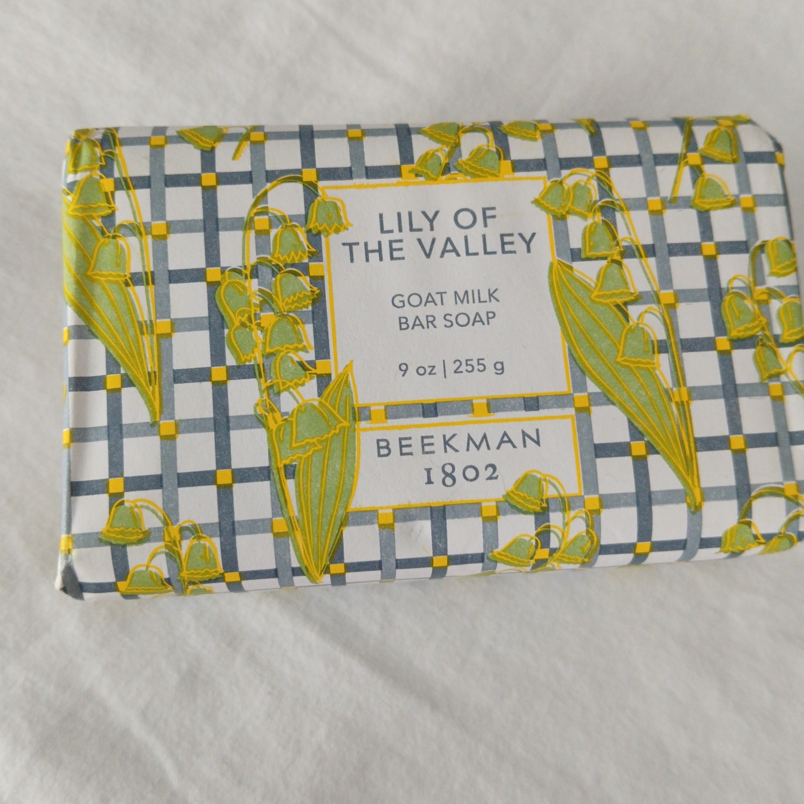 NEW Beekman 1802 Lily of the Valley Goat Milk Bar Soap 9oz MADE IN THE USA