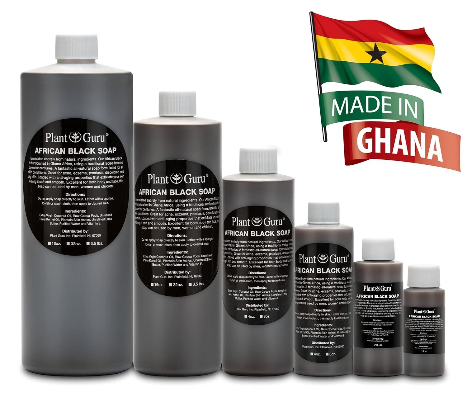Handcrafted African Black Soap – Face, Body, Hair