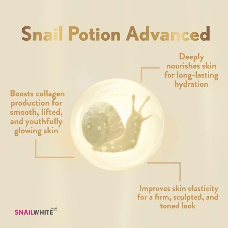 10x Snail White Whipp Soap Gold Give You Glowing And Nourished Skin 100g10x Snai