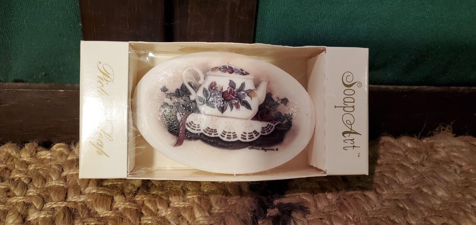 Lasting Impressions Art Soap Purple Teapot Decorative Soap 3.0 oz