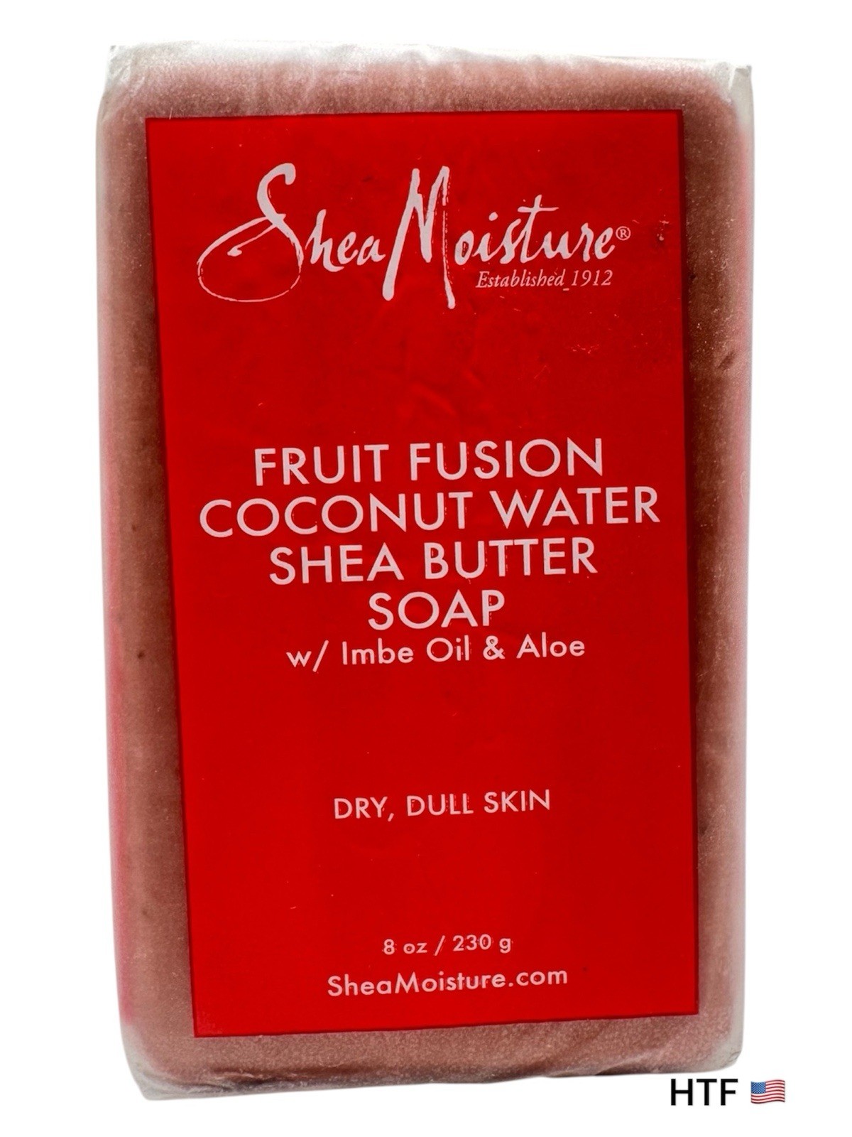 (1) Shea Moisture Fruit Fusion Coconut Water Shea Butter Soap – Dry Skin 8 oz