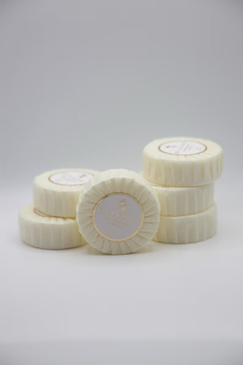 BVLGARI au thé Blanc (White Tea) Soap – 1.7oz / 50g Pack Of 3 NEW