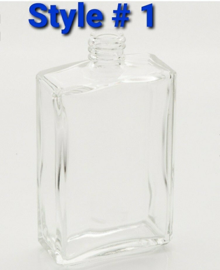 100 ml Refillable Empty Clear Glass Perfume Atomizer Spray Bottle Lot .