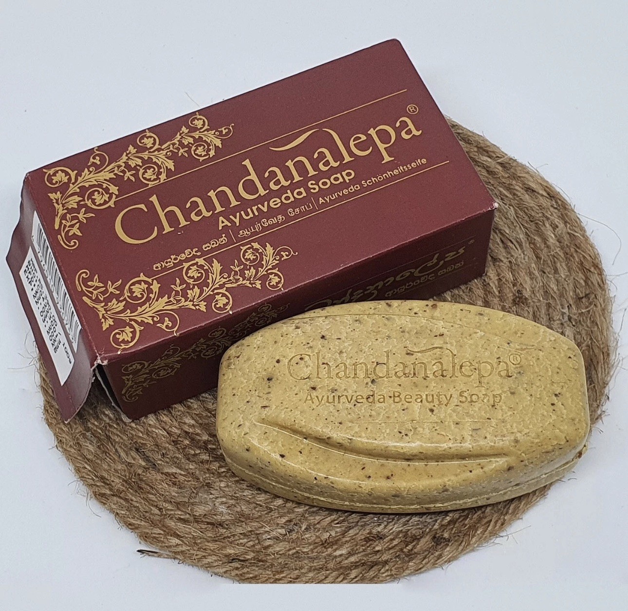 Chandanalepa Ayurveda Herbal Beauty Soap Natural Health Body Skin Cleaning 5pcs