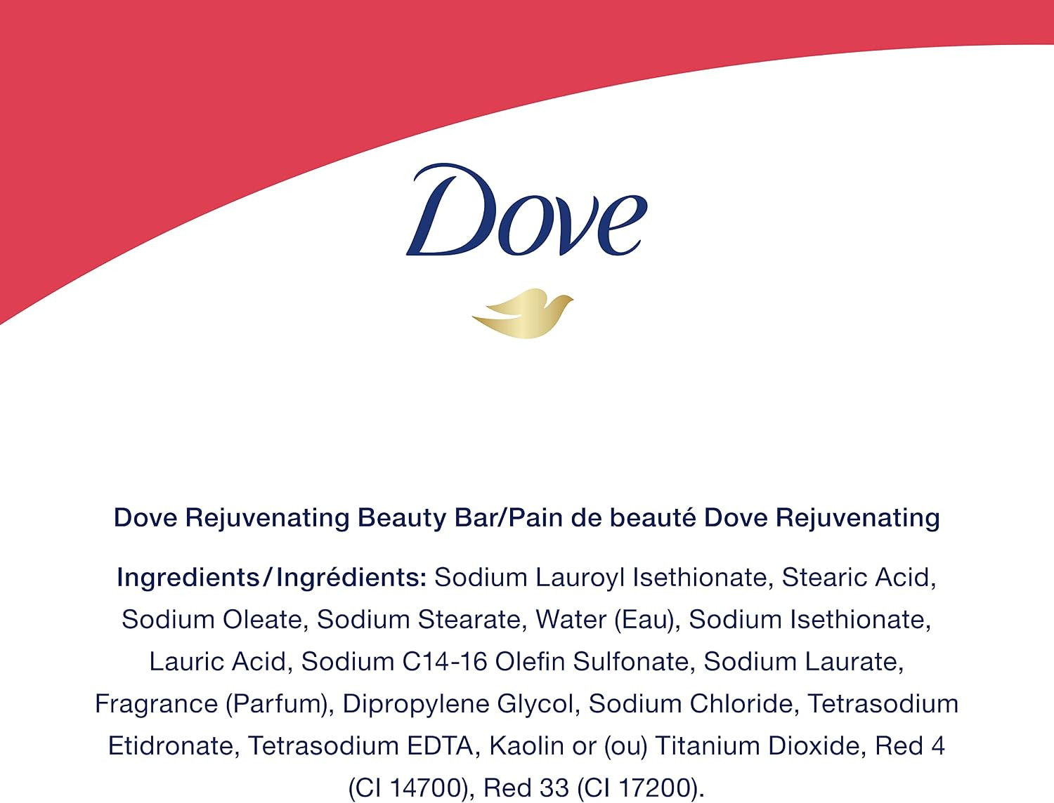 Dove Rejuvenating Pomegranate & Hibiscus Soap Bar 90g / 1.7oz (Pack Of 8)