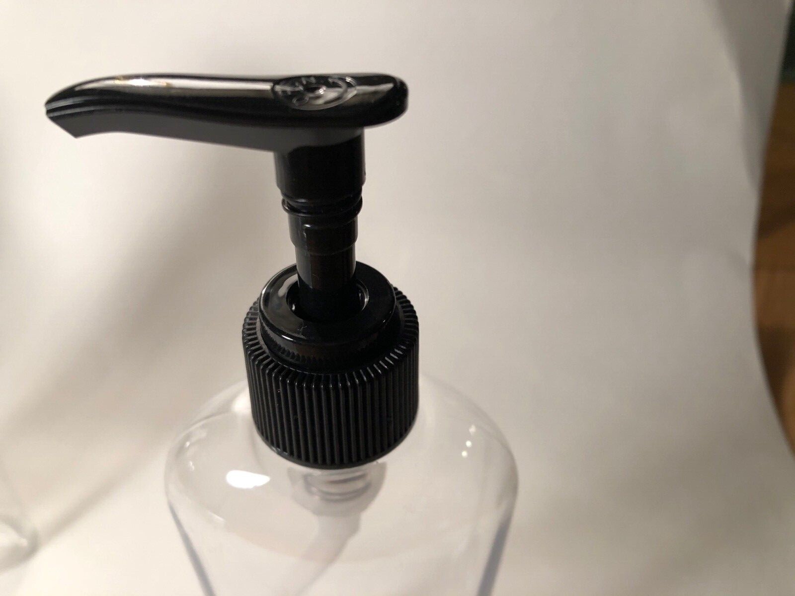 8 oz PET Plastic BPA Free 24/410 Clear Cosmo Oval Bottles caps pumps sprayers