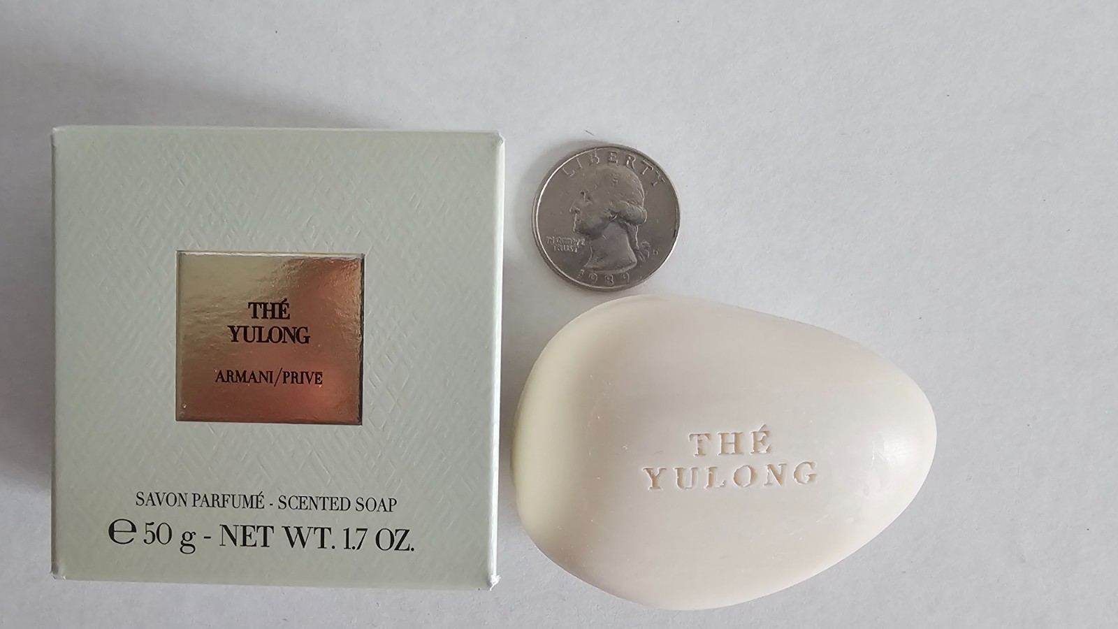 Armani Privé THÉ YULONG Scented Luxury Mini Soap – One piece 1.7Oz/50g
