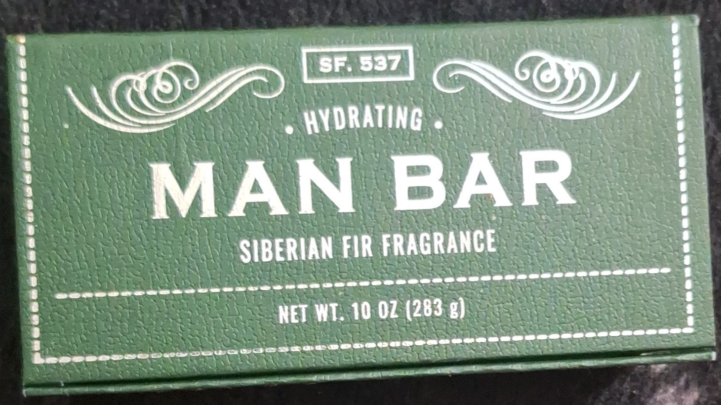 San Francisco Soap Company Hydrating Men’s Body Bar Soap, Siberian Fir, 10 oz