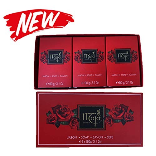 Maja Rectangular Soap 3-Pk 3.1 oz each soap