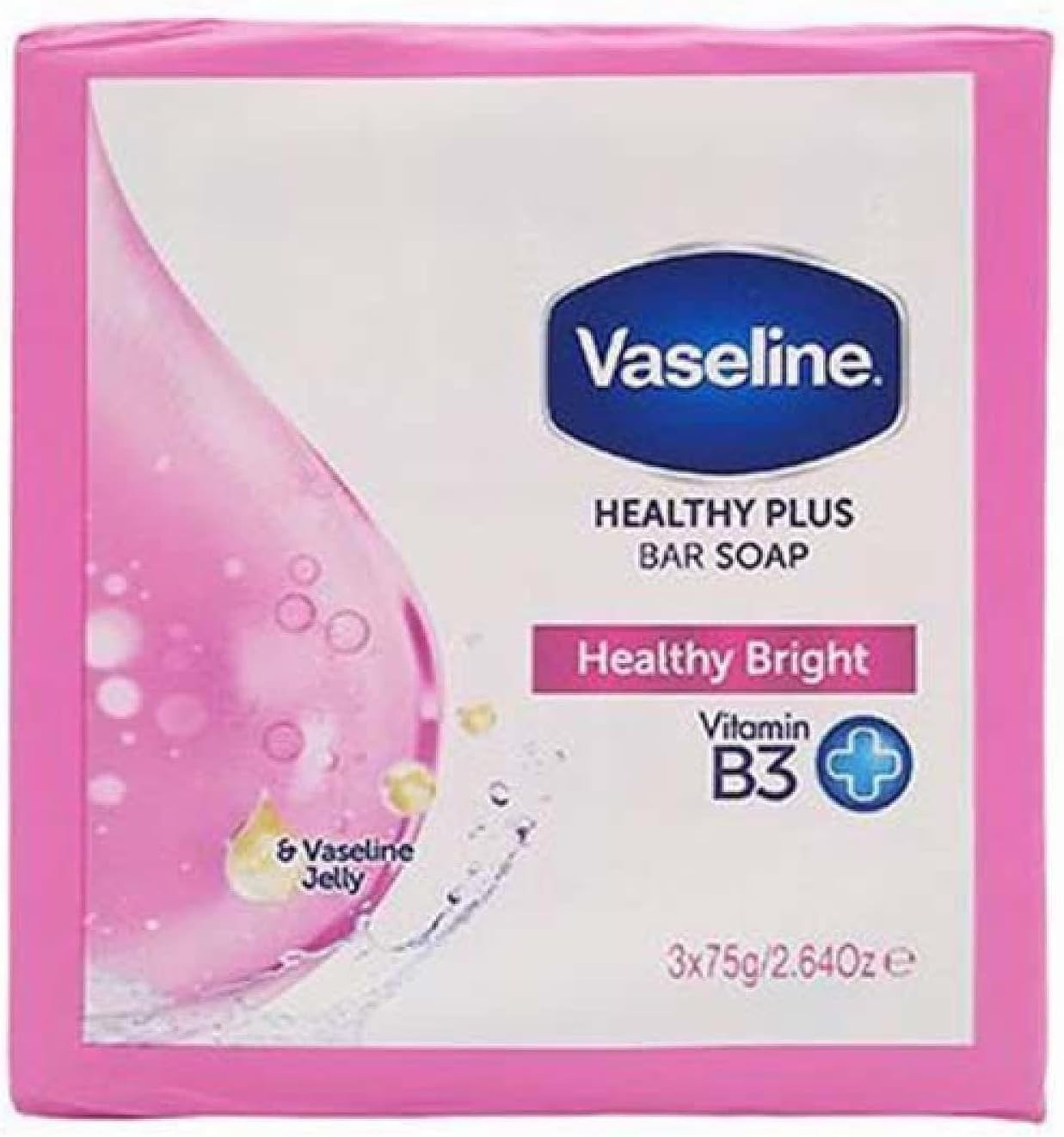 3X Healthy Plus Bar Soap Healthy Bright – 3 X 75 Gram