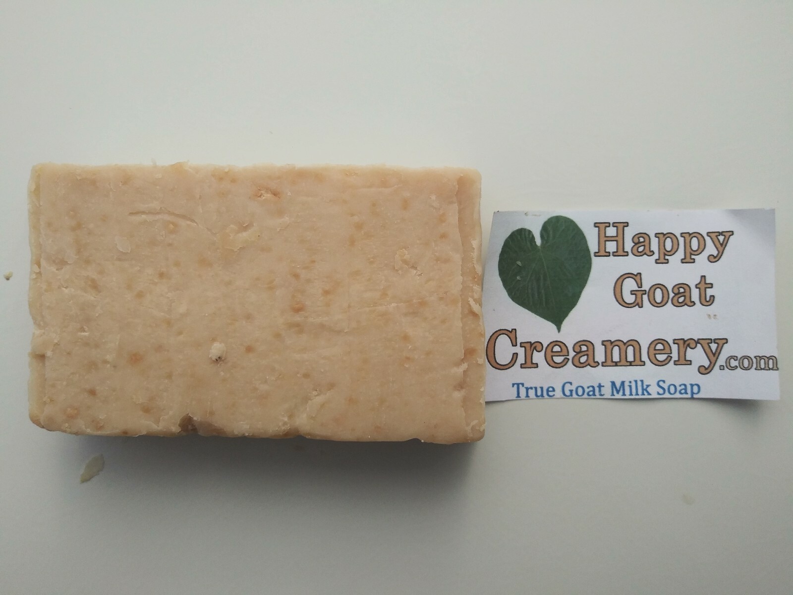 5 BARS CHAMOMILE PATCHOULI FRANKINCENSE MYRRH GOAT MILK SOAP HAPPY GOAT CREAMERY