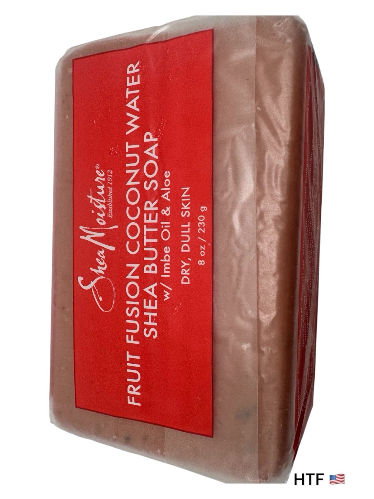 (1) Shea Moisture Fruit Fusion Coconut Water Shea Butter Soap – Dry Skin 8 oz