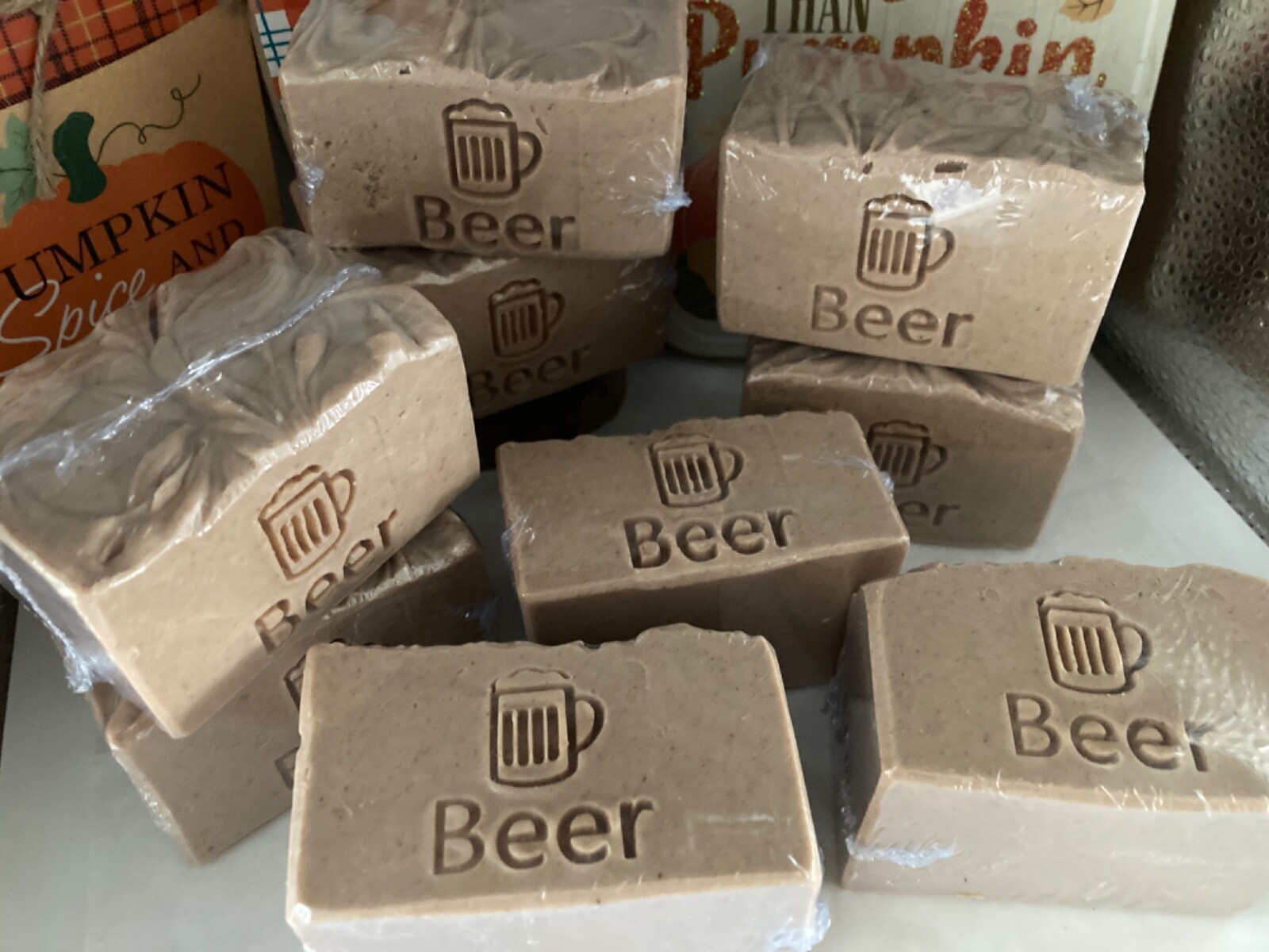 Chunky Jumbo Cavalier Fragrance Face, Hand & Body Beer Soap For Men, Lot 3