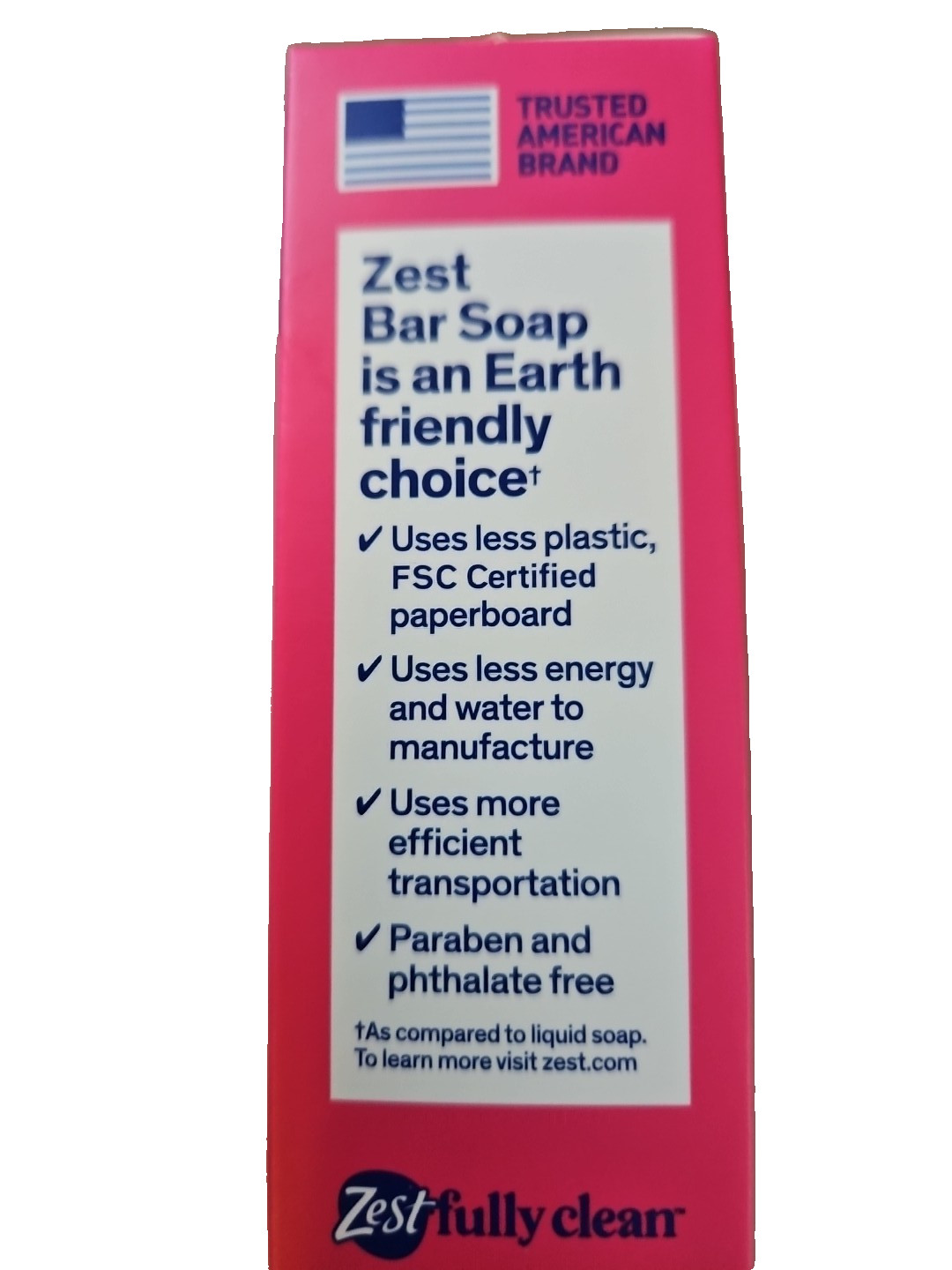 ZEST Bar Soap Moisturizing Orchid & Almond Oil Large Bars 7.05 oz