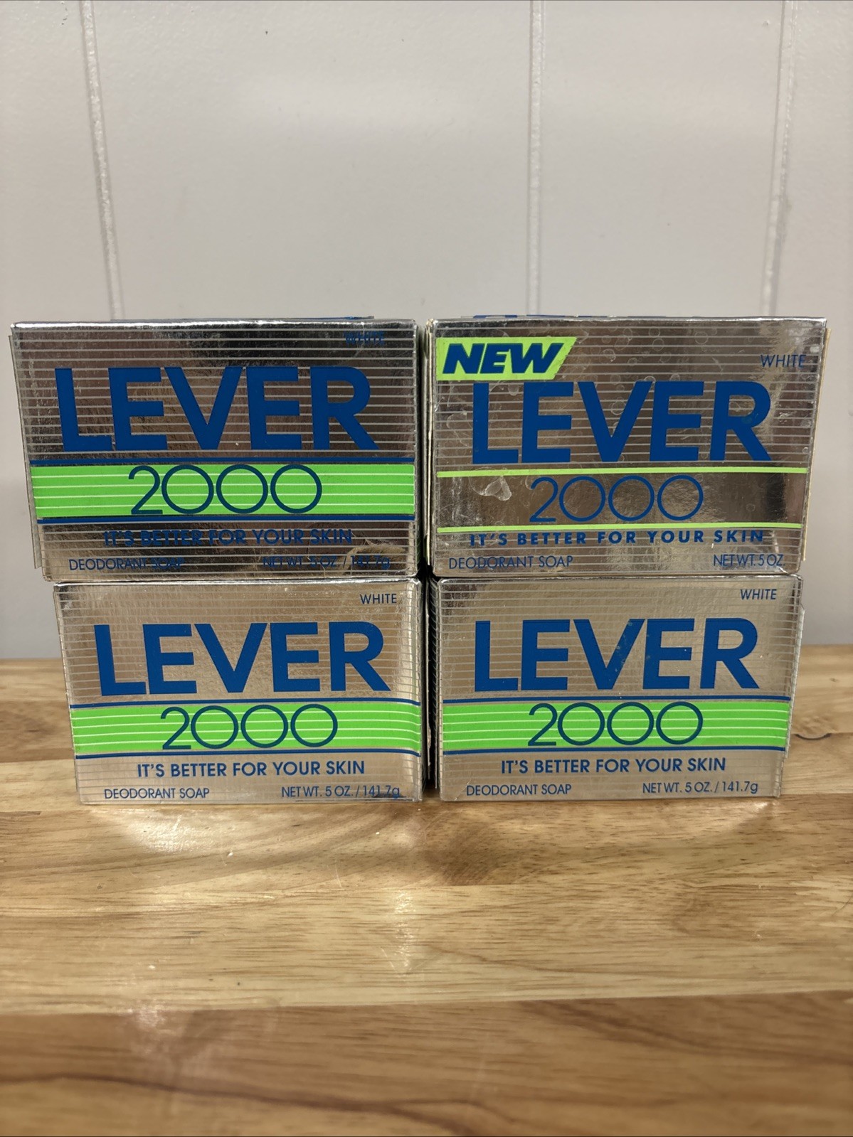 Vintage Lever 2000 Bar Soap Deodorant Soap 8 Bars Total