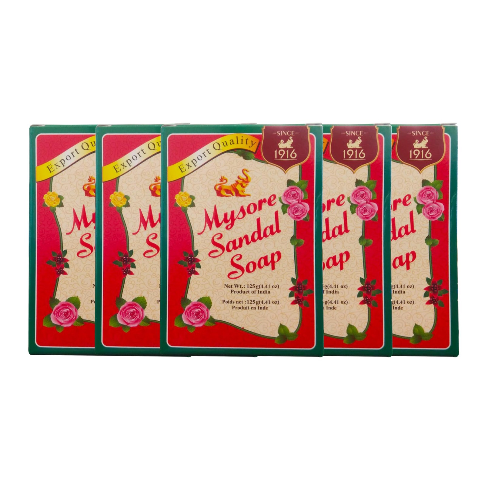 Soap 4.41 oz (125 Grams) , (Pack of 5)