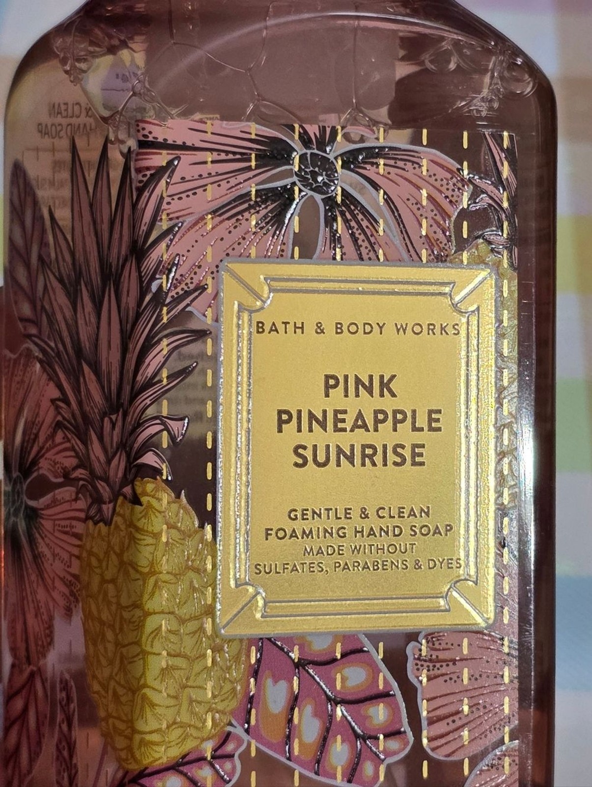 Bath Body Works Pineapple & Coconut Variety Tropical Foaming Hand Soap Set of 3