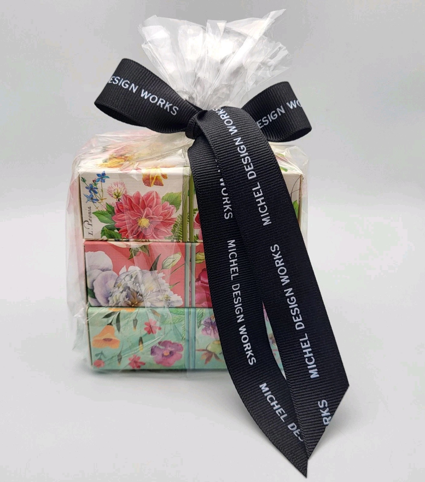Michel Design Works Soap Trio Gift Set Floral Favorites Artisanal Bath Bar