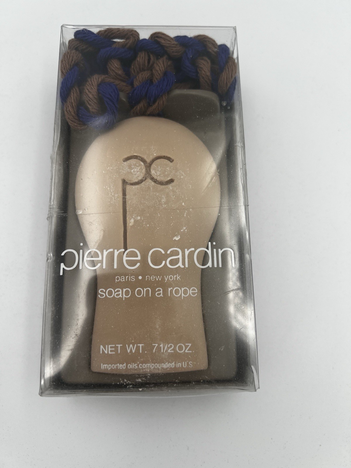 VTG NIB Pierre Cardin Fragrance Soap on Rope 7.5 Oz