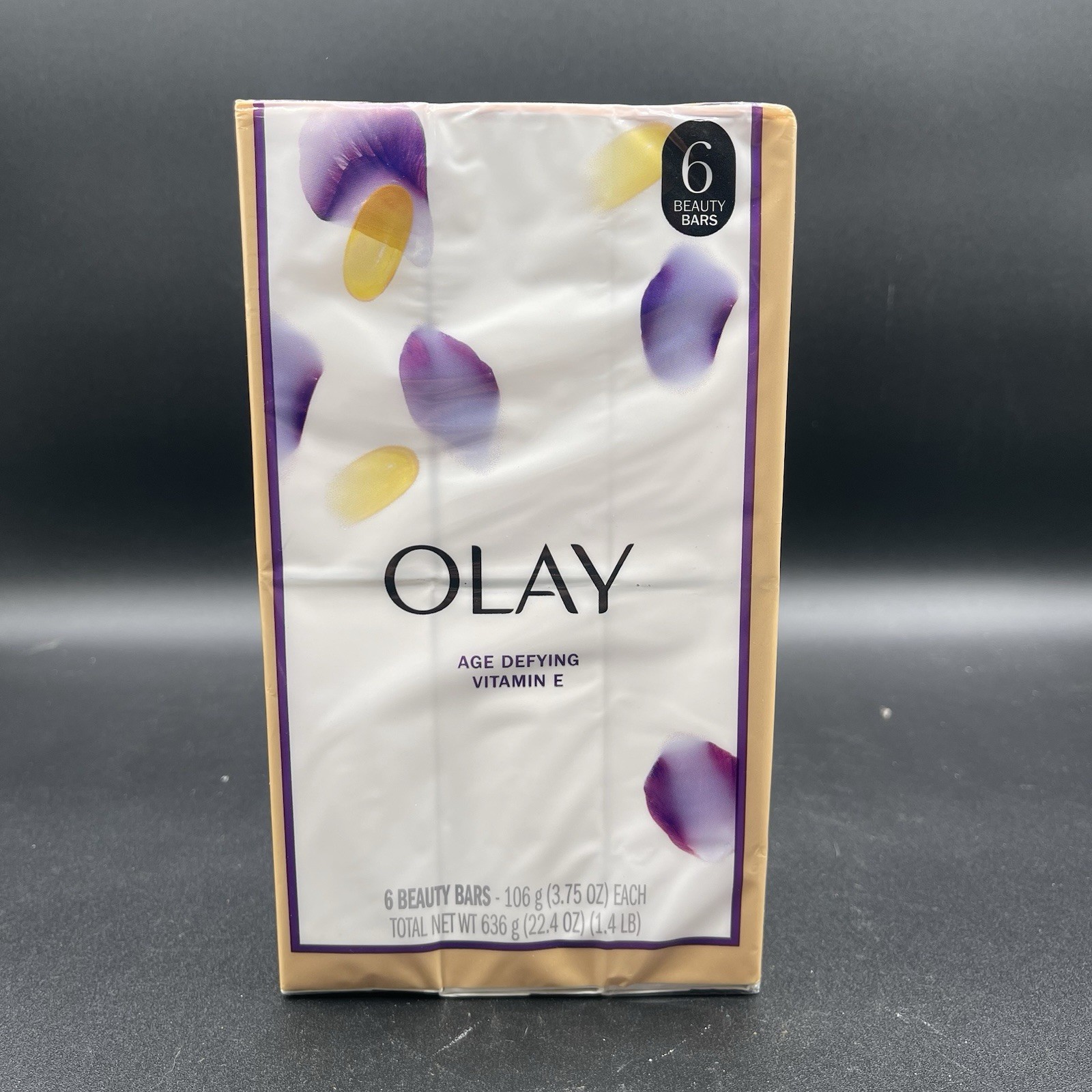 Olay Vitamin E Skin Hydrating & Moisturizing Cleansing Bar Soap 3.75Oz (6 Count)