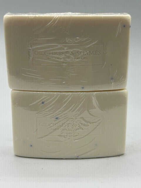 2 Bars of Gilchrist & Soames Skincare Bar Savon 2.5 oz, London Rectangle Saddle