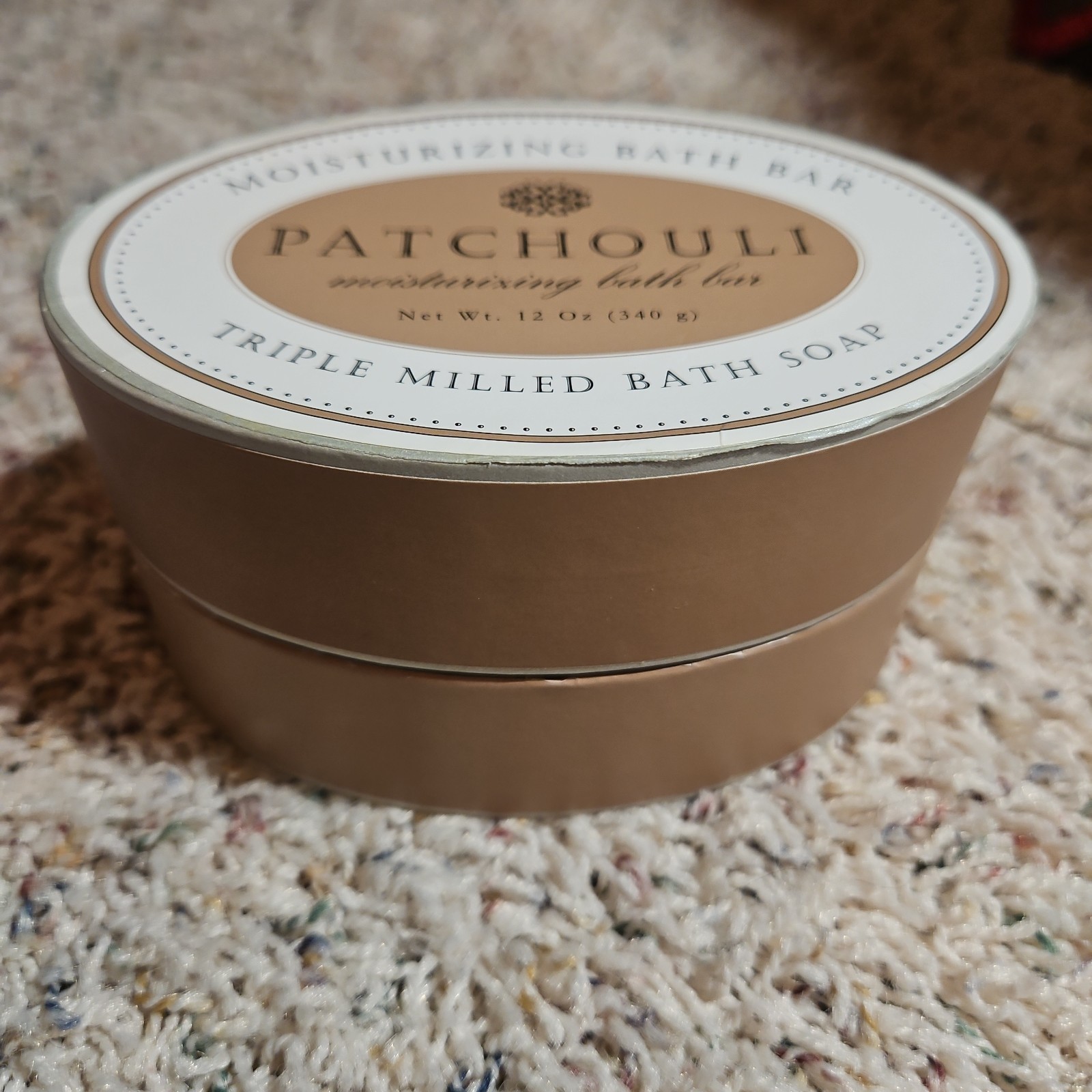 Moisturizing Bath Bar “Parchouli” Triple Milled Bath Soup 12oz