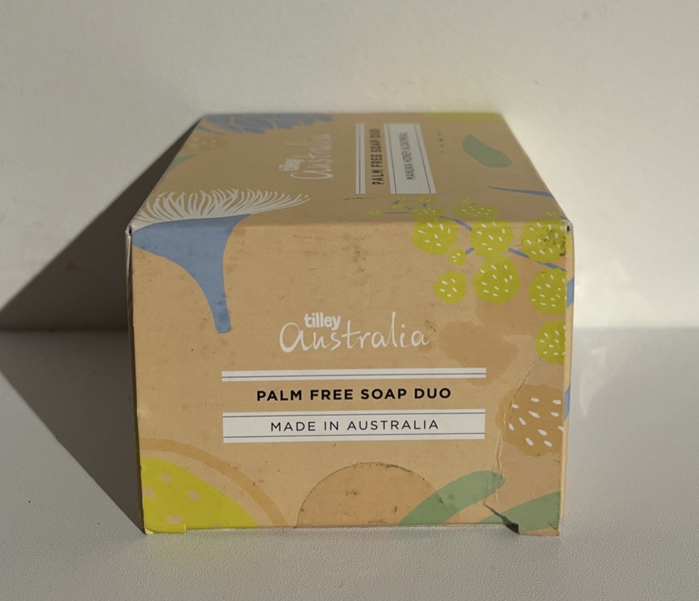 Tilley Australia Manuka🍯Honey & Oatmeal Palm-Free Soap Duo 2 x 250 gm/8.8 oz