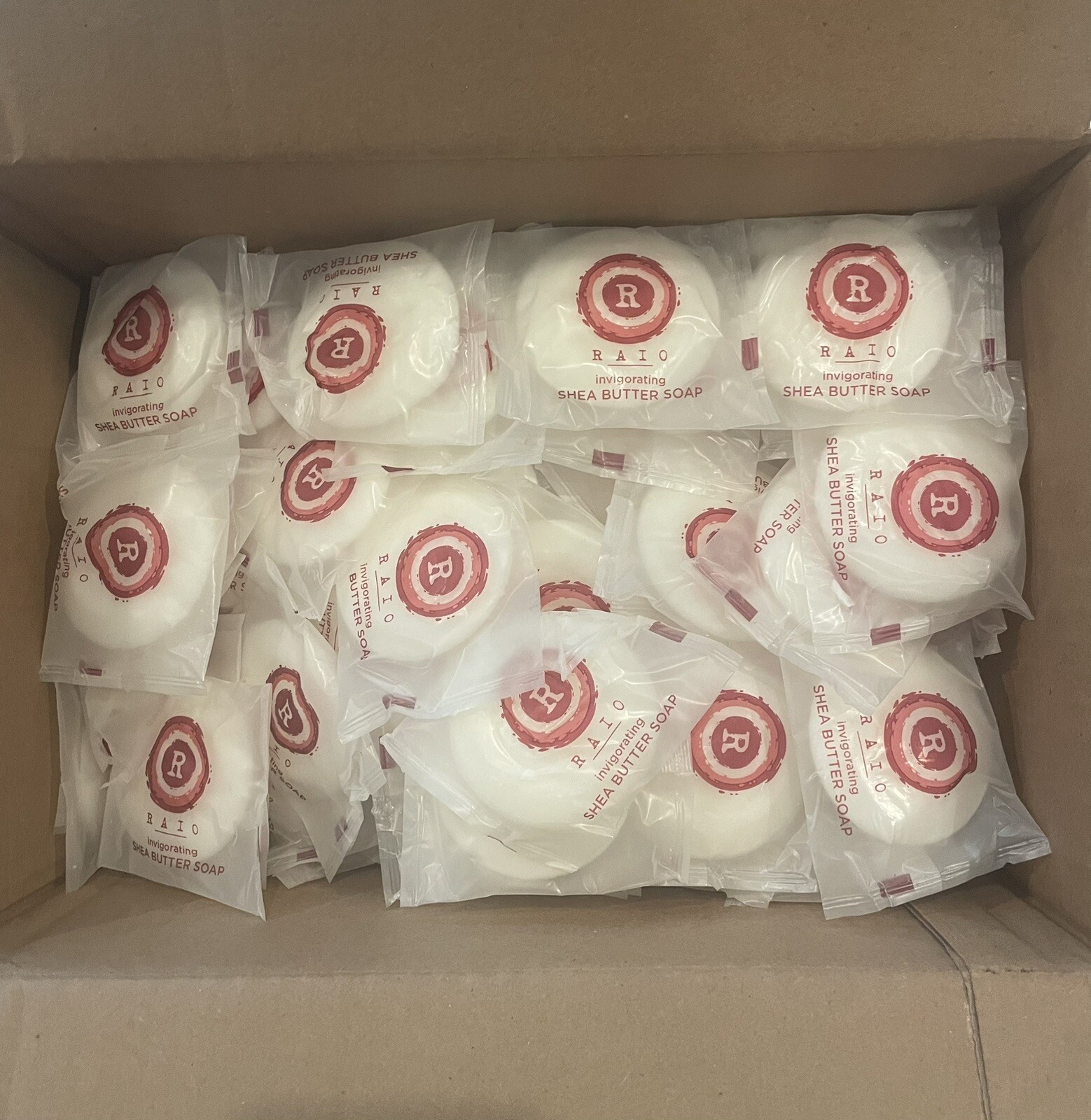 RAIO Shea Butter Soap Face and Body Bar ~ Lot of 125 Bars! Ships Within 24hrs!