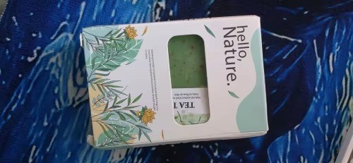 “Tea Tree Oil Bubble Soap 100g – Natural Handmade Exfoliating Cleanser”