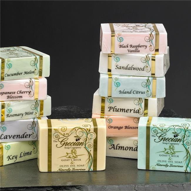 Grecian Goats Milk S-18 Goats Milk Soap Bar – Pineapple Cilantro 5 oz