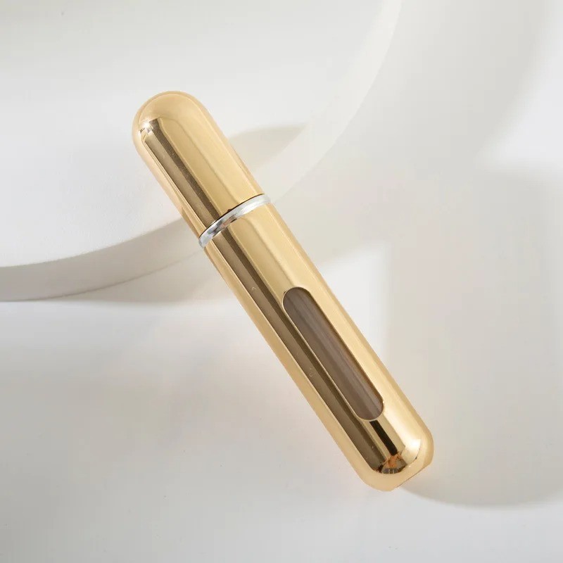 10Pcs Mini Refillable Travel Portable Perfume Atomizer Bottles Spray Pump Case