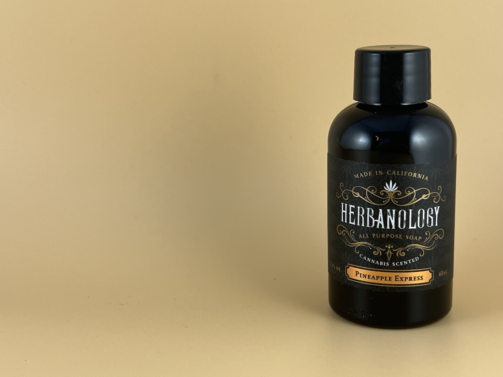 Herbanology 2oz Pineapple Express Organic Liquid Castile All Purpose Soap