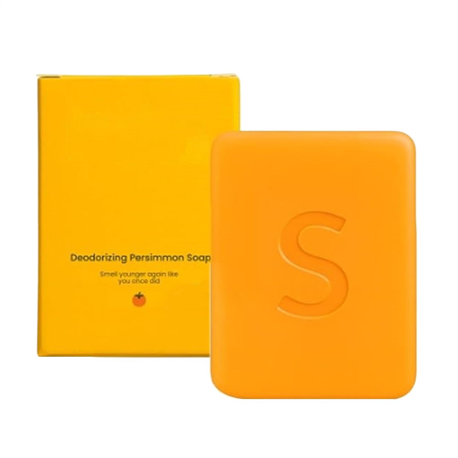 Persimmon Swarva Soap Bar Body Odor Control Deodorant Soap for Men & Women