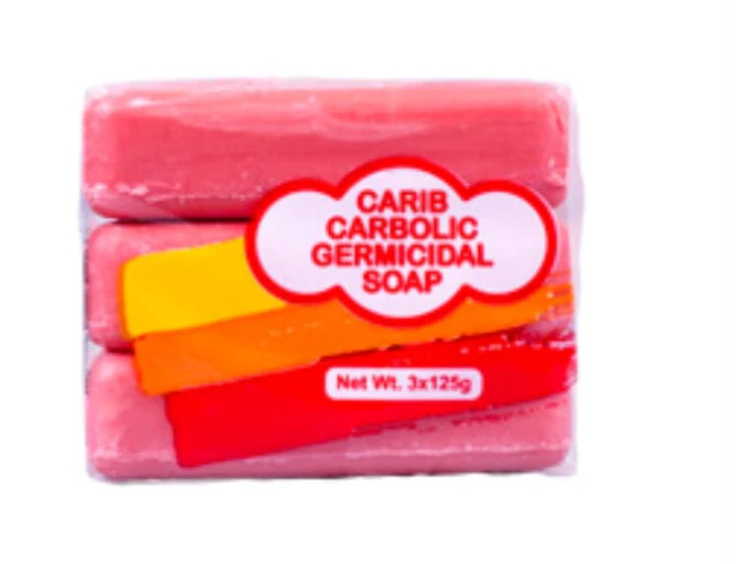 Jamaican Carib Carbolic Germicidal Soap, 125g (3 Bars)