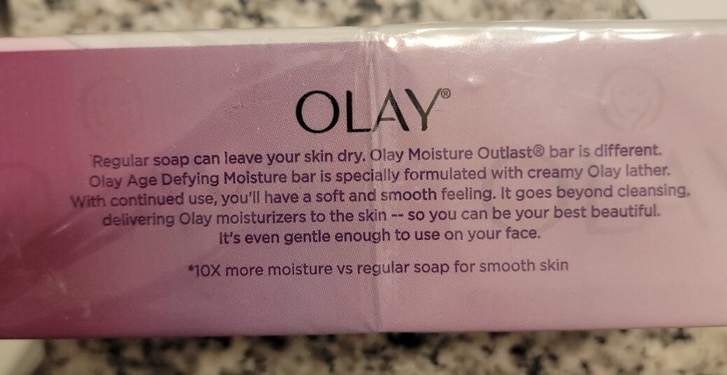 Olay Age Defying With Vitamin E Bar Soap – 6 Pack
