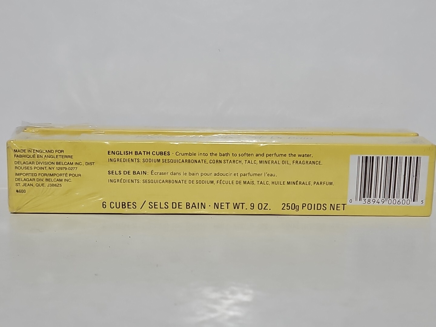 Vintage ENGLISH BATH CUBES 2 Packs Of 6 Double Cubes – Made in England ~FREESH~