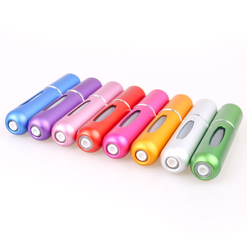 NEW Travel Portable Mini Refillable Perfume Atomizer Bottle Scent Pump Spray 5ml