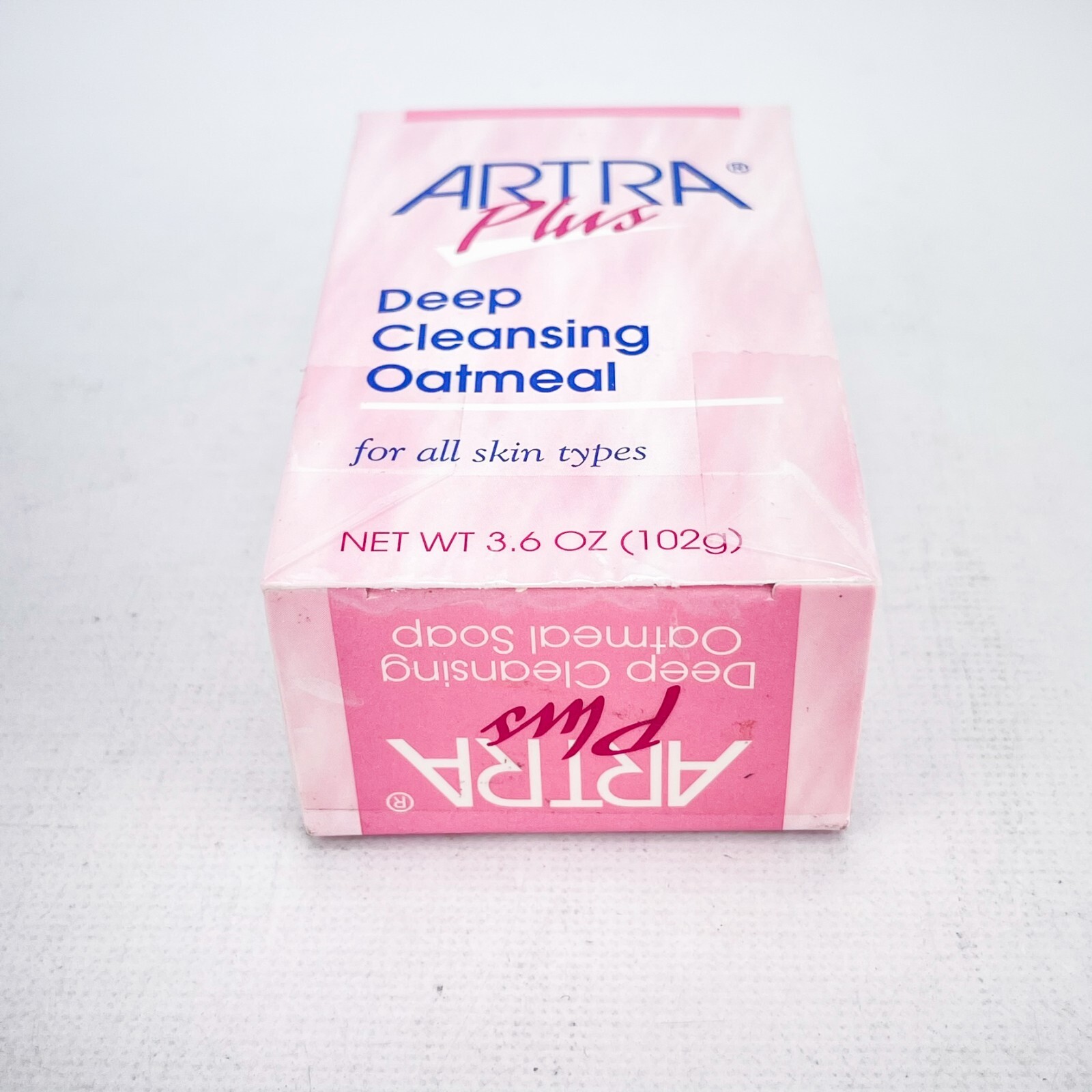 Artra Plus Deep Cleansing Oatmeal Soap 3.6 Oz Each Lot of 3 Pink