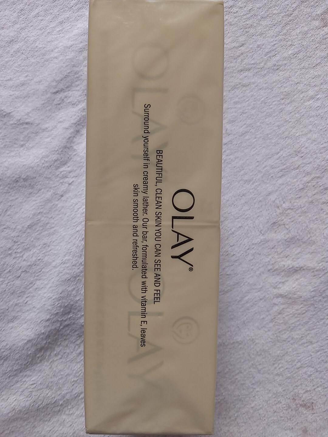6-pack OLAY Cleansing Vitamin E AGE DEFYING Beauty Bar Soap Old Formula 3.75 Oz