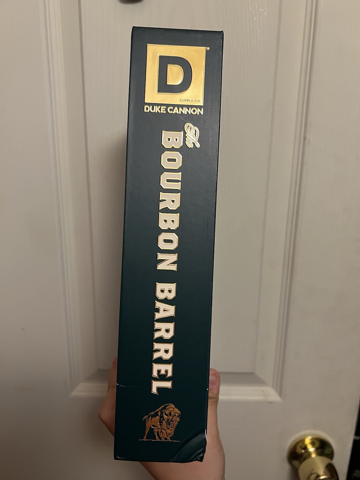 Duke Cannon The Bourbon Barrel Box Buffalo Trace Bourbon Whiskey Gift Set