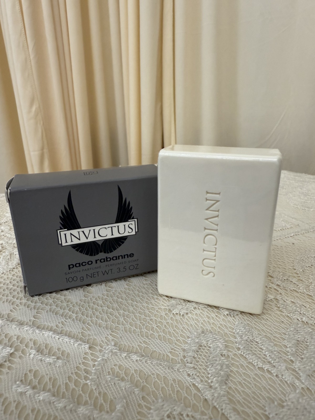Paco Rabanne Invictus 100g Bar Soap (new with box)
