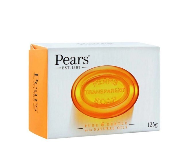 2 Pack Pears Pure & Gentle Transparent Soap 4.4 oz/125 g. Bar Soap